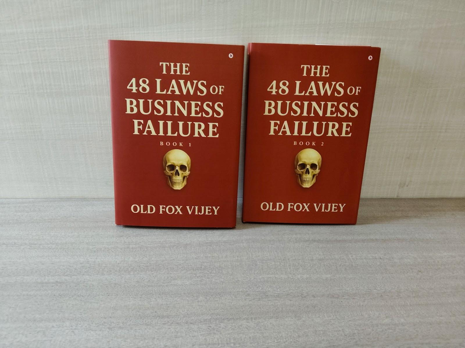 Old Fox Vijey — 48 Laws of Competition Outsmarting Book Cover