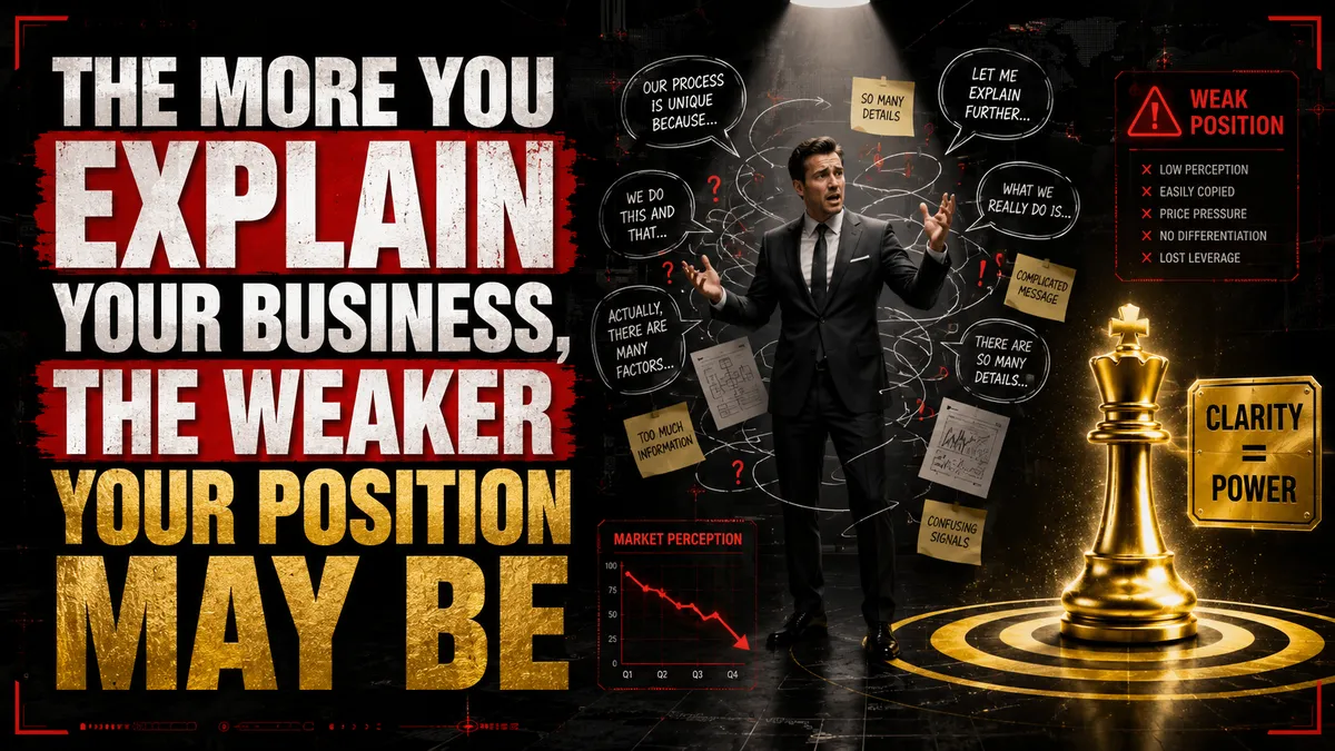 Old Fox Vijey — THE MORE YOU EXPLAIN YOUR BUSINESS, THE WEAKER YOUR POSITION MAY BE — Gallery Image 1