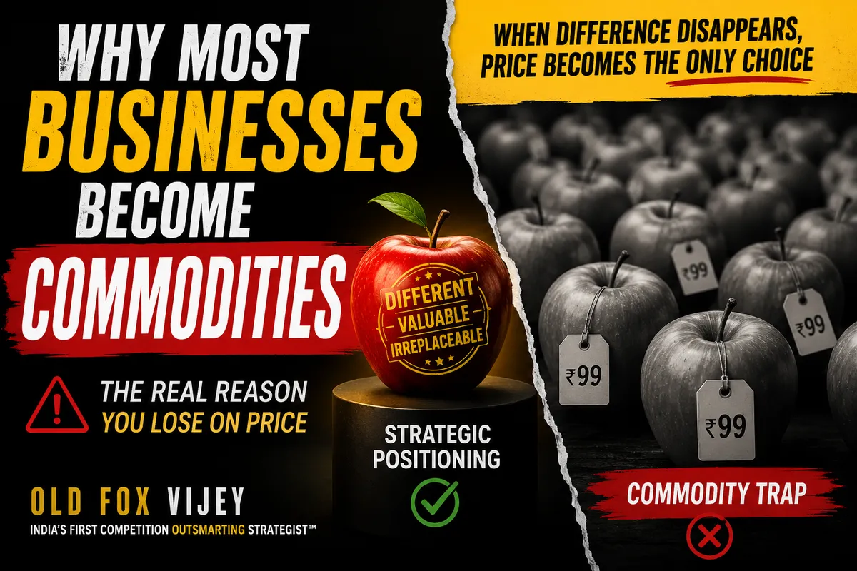 Old Fox Vijey — Why Most Businesses Become Commodities — Gallery Image 1