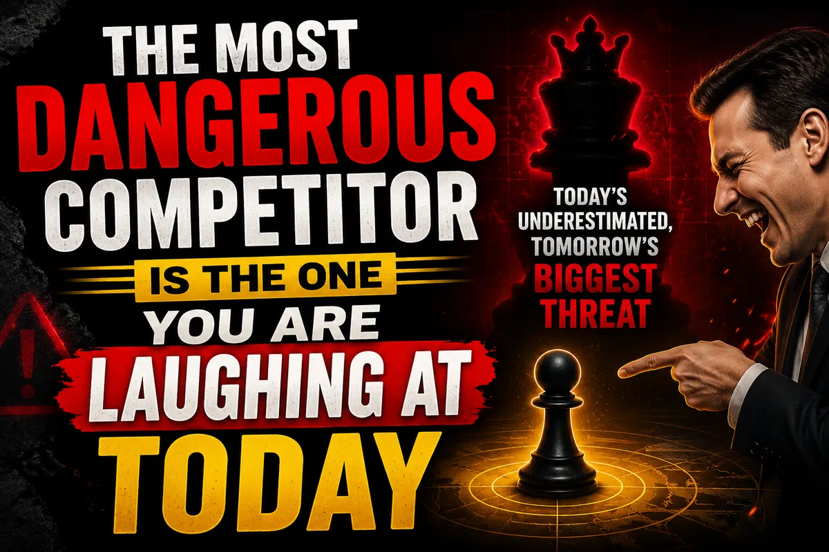 Old Fox Vijey — THE MOST DANGEROUS COMPETITOR IS THE ONE YOU ARE LAUGHING AT TODAY — Gallery Image 1
